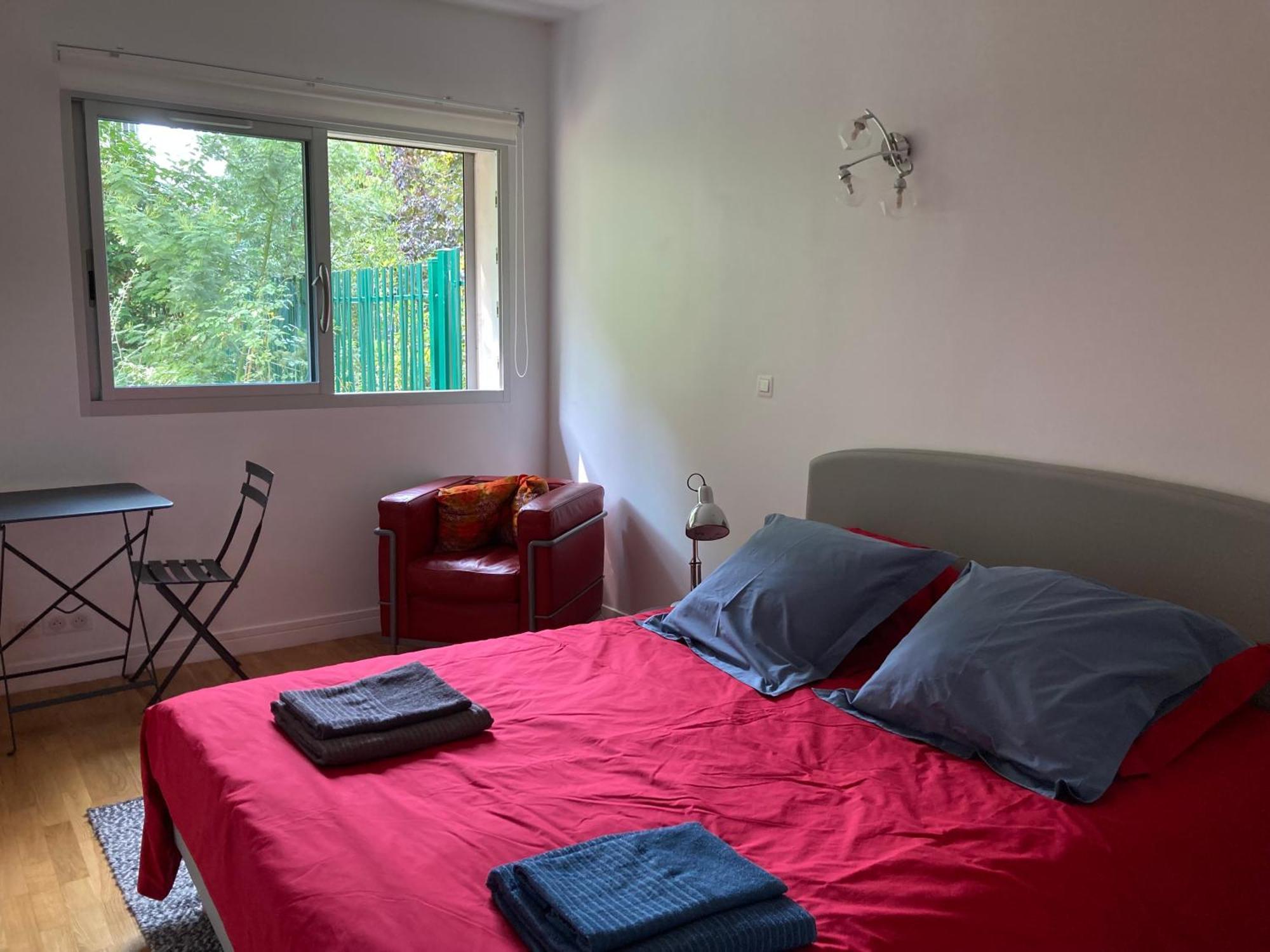 Vue Sur Jardin, 3 Pieces Appartement Parijs Buitenkant foto