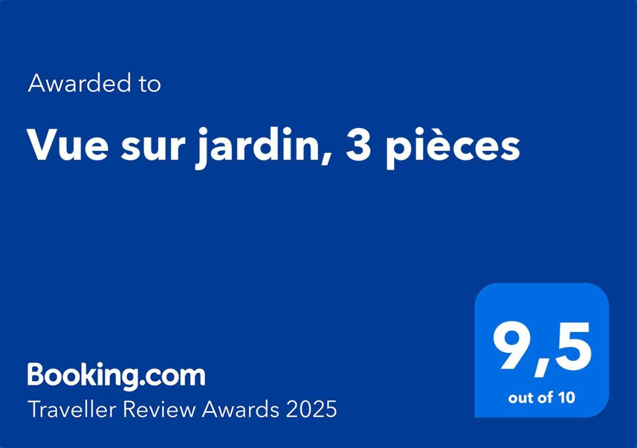 Vue Sur Jardin, 3 Pieces Appartement Parijs Buitenkant foto